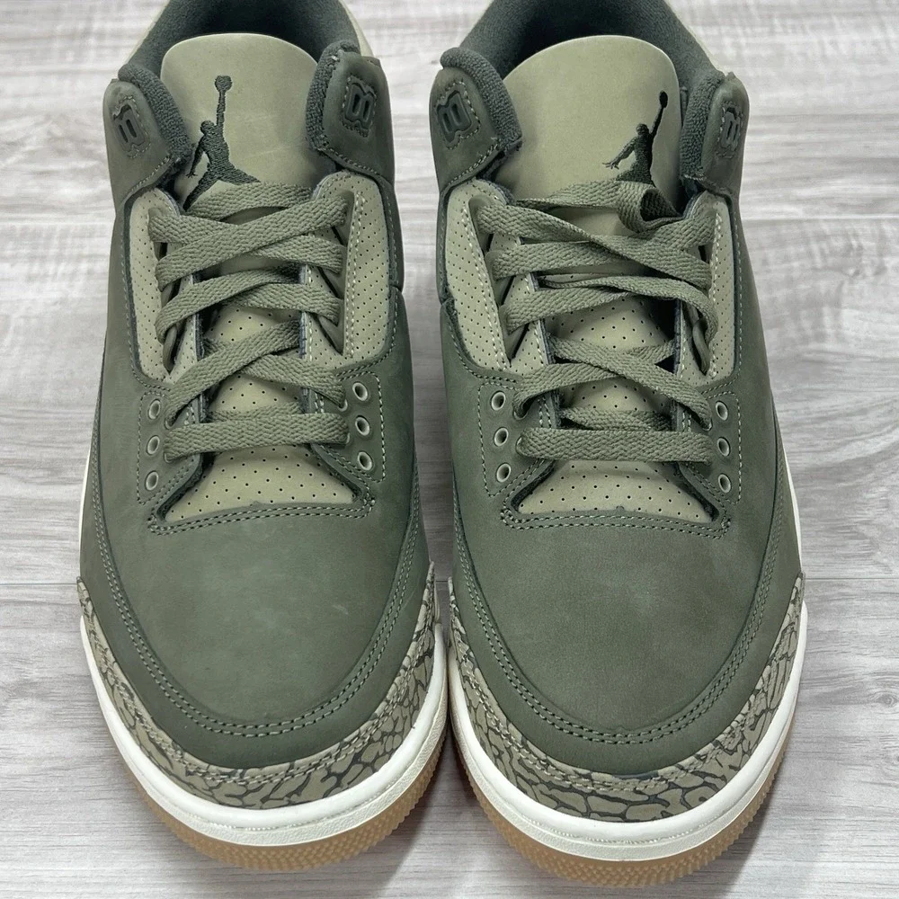 Nike Air Jordan 3 Retro Family Affair Olive Green Men's Size 11.5 DN3707-202 New